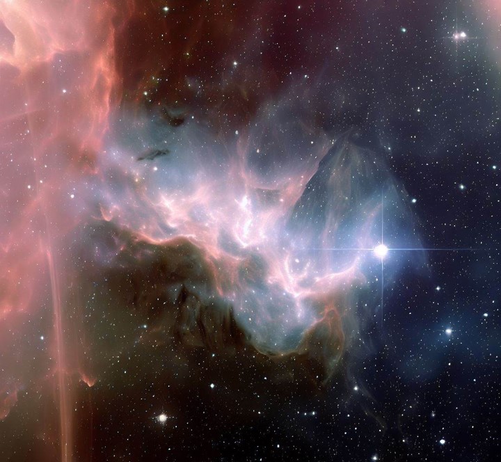 Example of a stellar nursery, where new stars are born.