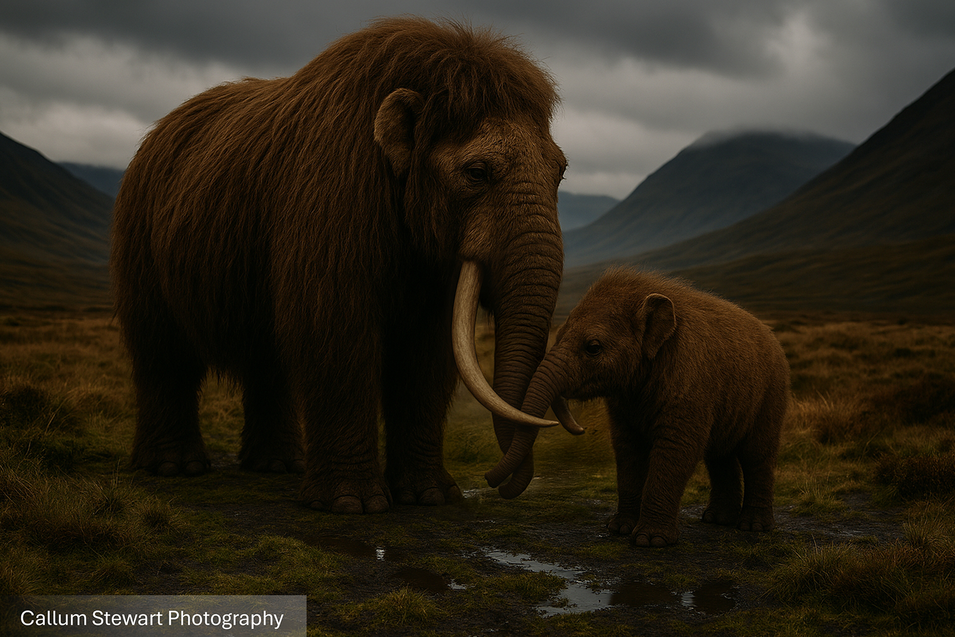 Father and Son - MM-001 (AKA 'Bruce') and MM-005 (AKA 'Monty') sharing some quality time.