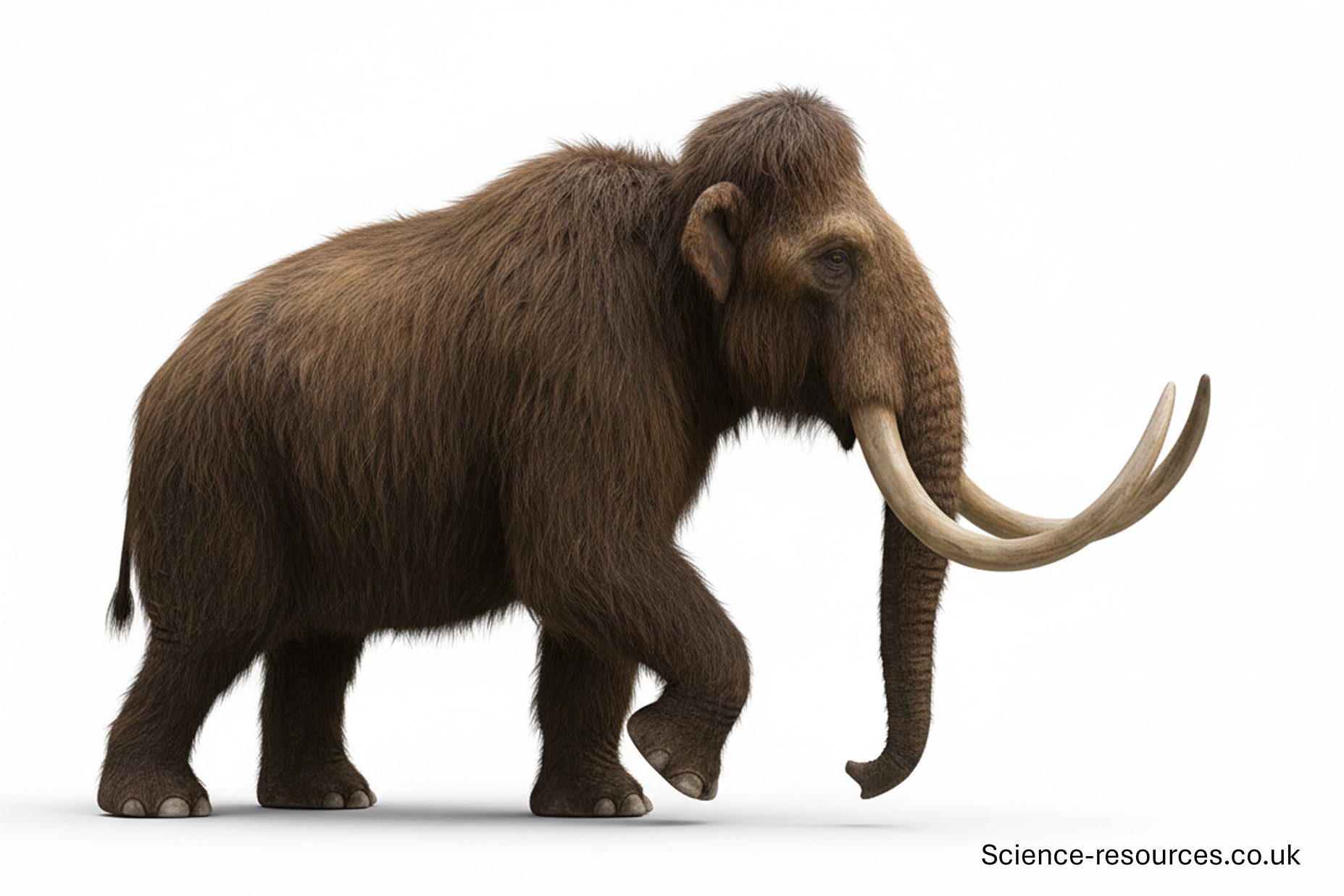 Woolly mammoth appearance